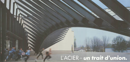 L’Acier – un trait d’union.