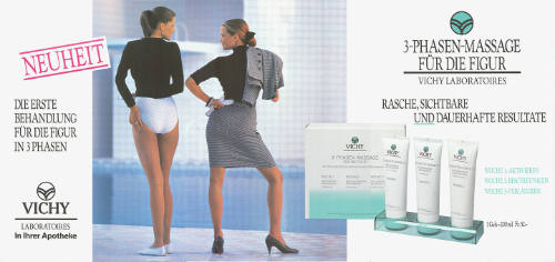 3-Phasen-Massage für die Figur, Vichy Massage-Gel