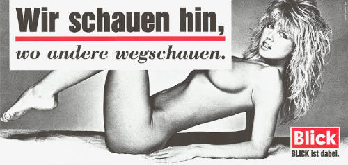 Wir schauen hin, wo andere wegschauen, Blick