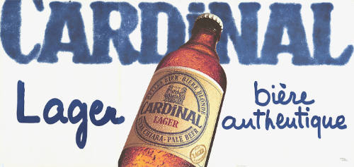 Cardinal Lager, bière authentique