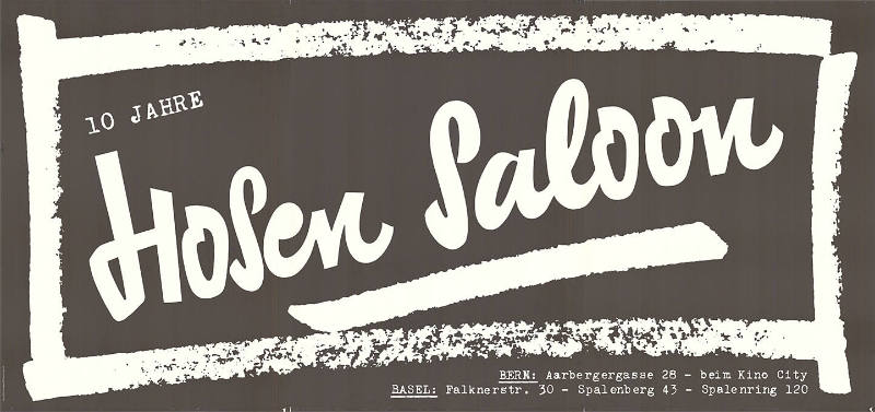10 Jahre Hosen Saloon
