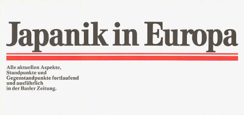 Japanik in Europa