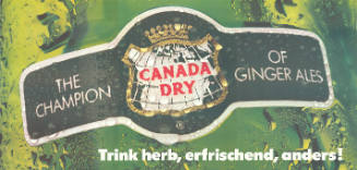 Canada Dry, Trink herb, erfrischend anders!