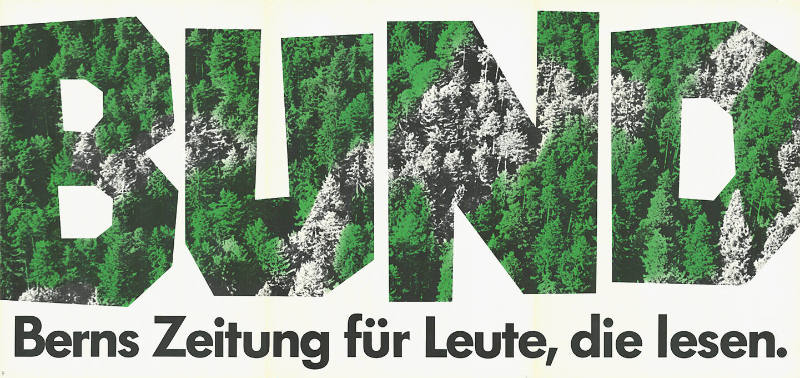 Bund, Berns Zeitung für Leute, die lesen.