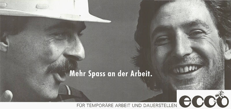 Mehr Spass an der Arbeit. Ecco
