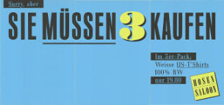 Sorry, aber Sie müssen 3 kaufen, Hosen Saloon