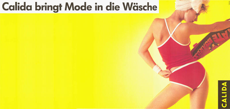 Calida bringt Mode in die Wäsche