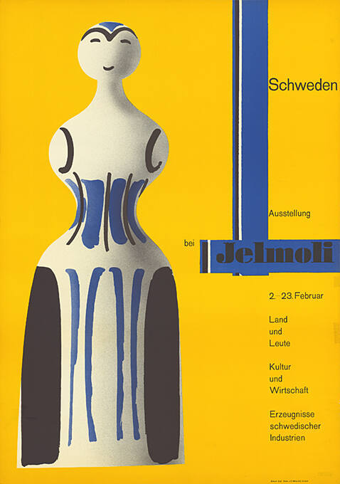 Schweden, Ausstellung bei Jelmoli, Land und Leute, Kultur und Wirtschaft, Erzeugnisse schwedischer Industrien