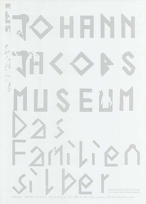 Das Familiensilber, Johann Jacobs Museum