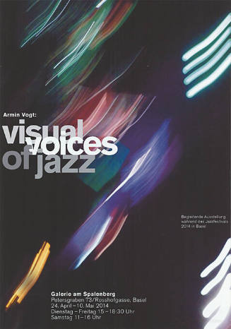 Armin Vogt: Visual Voices of Jazz, Galerie am Spalenberg