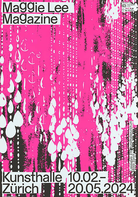Maggie Lee, Magazine, Kunsthalle Zürich