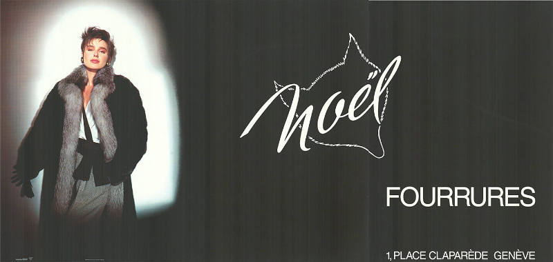 Noël, fourrures
