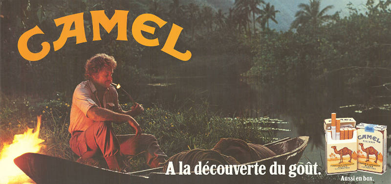 Camel. A la découverte du goût.
