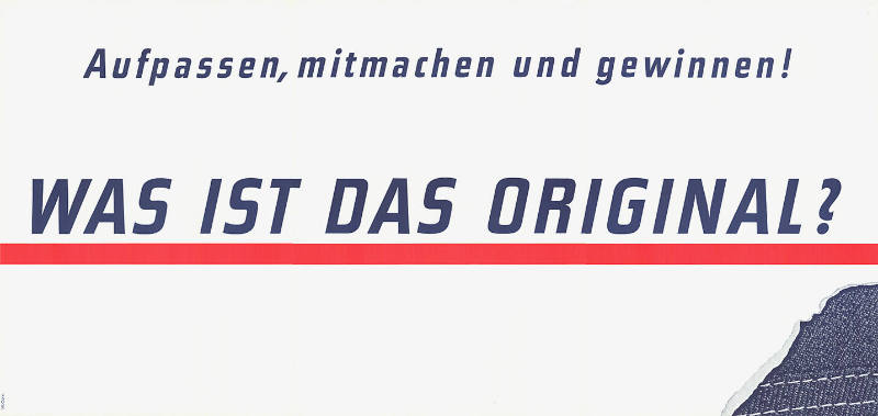 Was ist das Original?