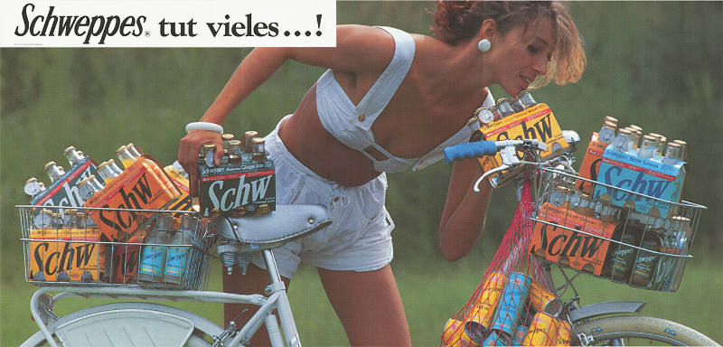 Schweppes. Tut vieles…!