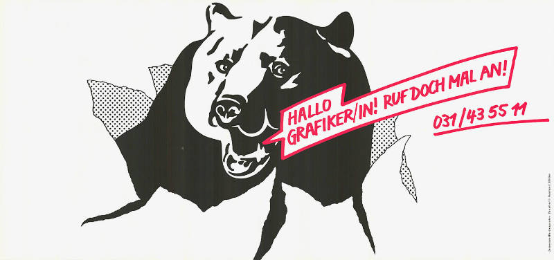 Hallo Grafiker/in! Ruf doch mal an!