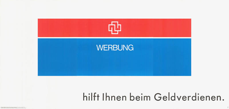 Werbung hilft Ihnen beim Geldverdienen.