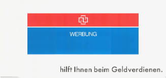 Werbung hilft Ihnen beim Geldverdienen.