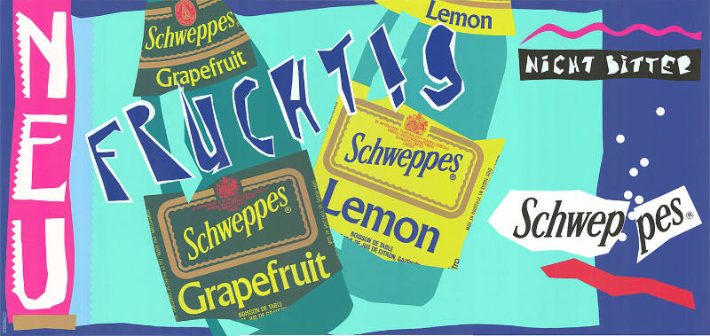 Neu, fruchtig, nicht bitter, Schweppes