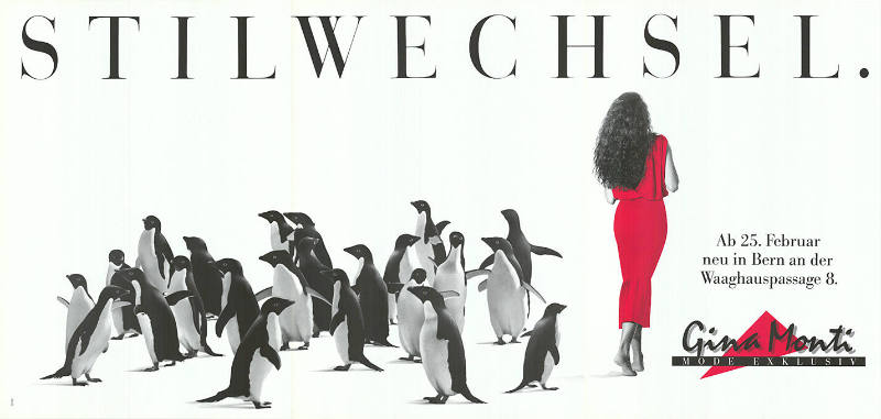 Stilwechsel. Gina Monti