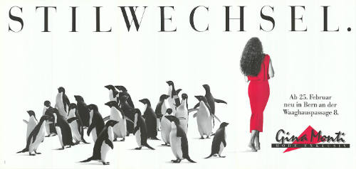Stilwechsel. Gina Monti