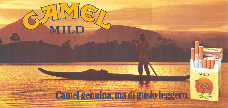 Camel Mild, Camel genuina, ma di gusto leggero.