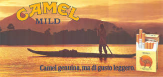 Camel Mild, Camel genuina, ma di gusto leggero.