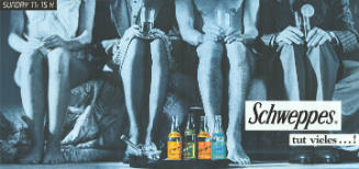 Schweppes. tut vieles…!