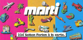 Marti, 224 Seiten Ferien à la carte.