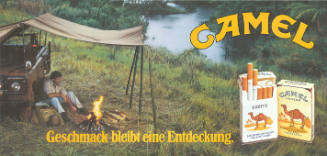 Camel, Geschmack bleibt eine Entdeckung.