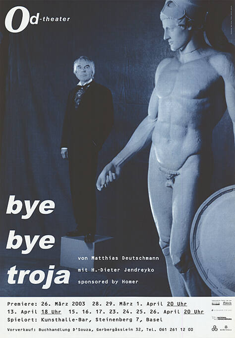 Bye Bye Troja, Od-Theater, Kunsthalle-Bar