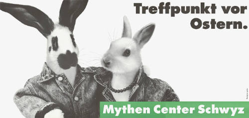 Treffpunkt vor Ostern. Mythen Center Schwyz