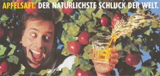 Apfelsaft. Der natürlichste Schluck der Welt.