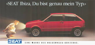 «SEAT Ibiza, Du bist genau mein Typ.»