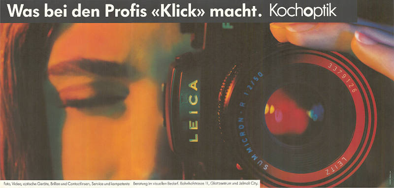Was bei den Profis «Klick» macht. Kochoptik
