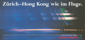 Zürich–Hong Kong wie im Fluge. Cathay Pacific
