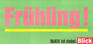 Frühling! Blick ist dabei. Blick