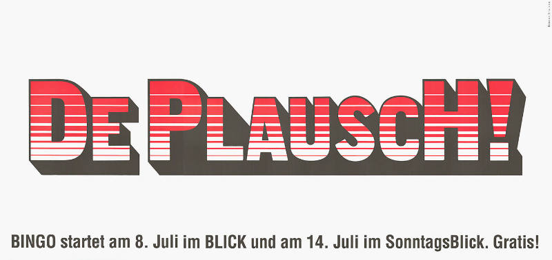 De Plausch!