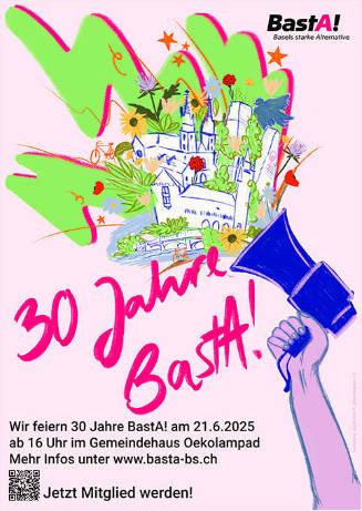30 Jahre BastA! Gemeindehaus Oekolampad