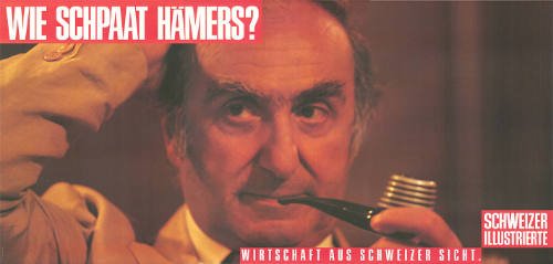 Wie schpaat hämers? Wirtschaft aus Schweizer Sicht. Schweizer Illustrierte