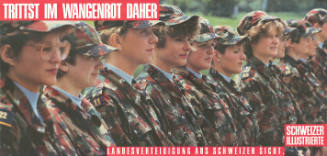 Trittst im Wangenrot daher, Landesverteidigung aus Schweizer Sicht. Schweizer Illustrierte