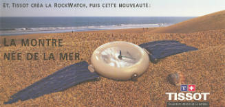 La montre née de la mer. Tissot
