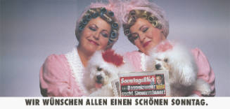 SonntagsBlick, Doppelzweier sucht Steurmänner! Wir wünschen allen einen schönen Sonntag.