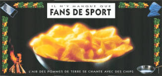 Il n’y manque que Fans de Sport, L’air des pommes de terre se chante avec des Chips
