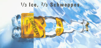 1/3 Ice, 2/3 Schweppes.
