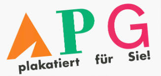 APG, plakatiert für Sie!