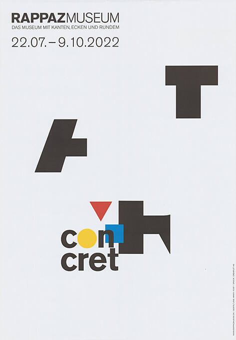 Art concret, Rappaz Museum