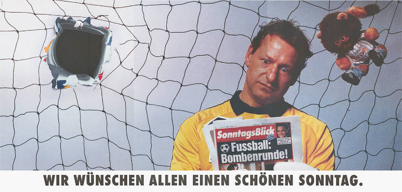 SonntagsBlick, Fussball: Bombenrunde! Wir wünschen allen einen schönen Sonntag.