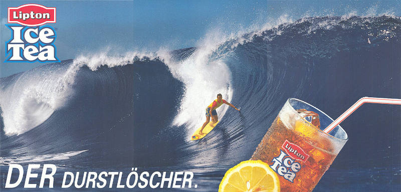 Lipton Ice Tea, Der Durstlöscher.