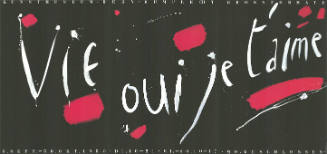 Vie, oui je t’aime, Mumprecht, Grossformate, Kunstmuseum Bern